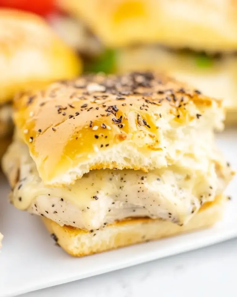Homemade Ranch Chicken and Swiss Sliders photo