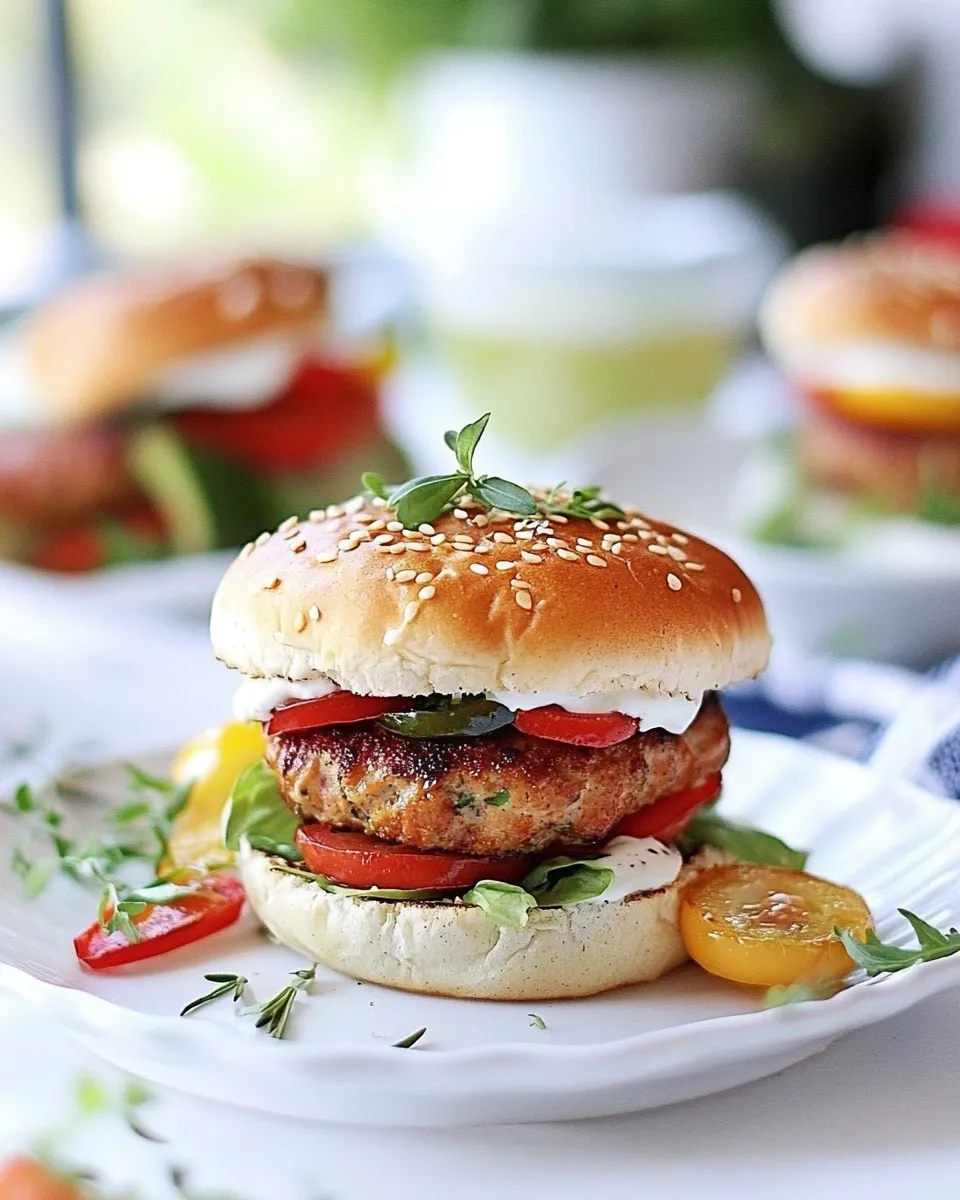 Homemade Ranch Turkey Burgers recipe photo