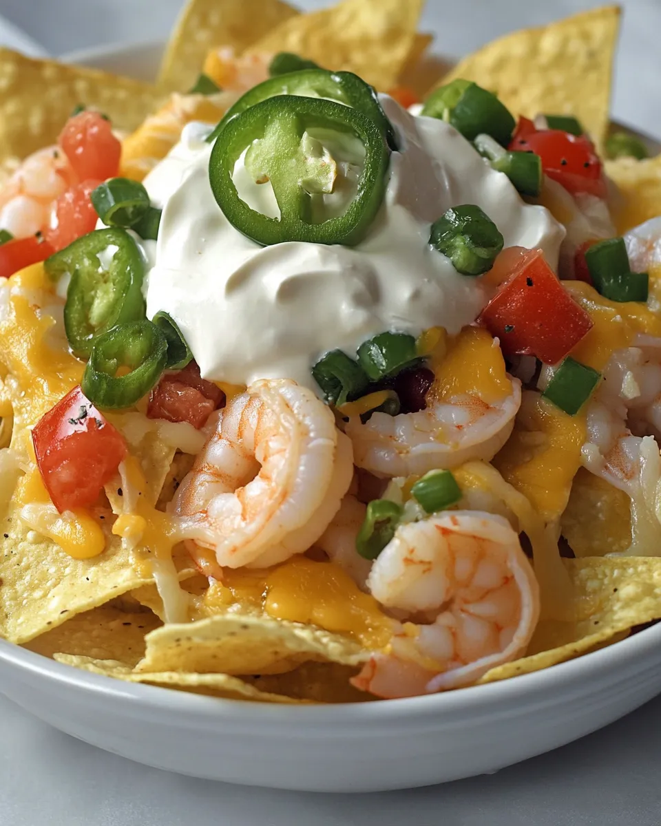 Homemade Red Lobster Shrimp Nachos recipe photo