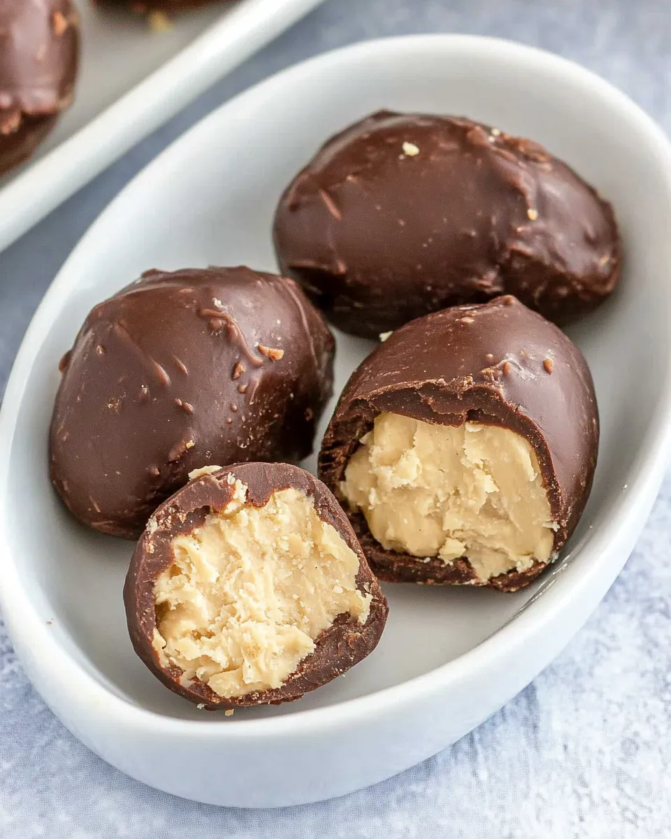Easy Reeses Peanut Butter Eggs food shot