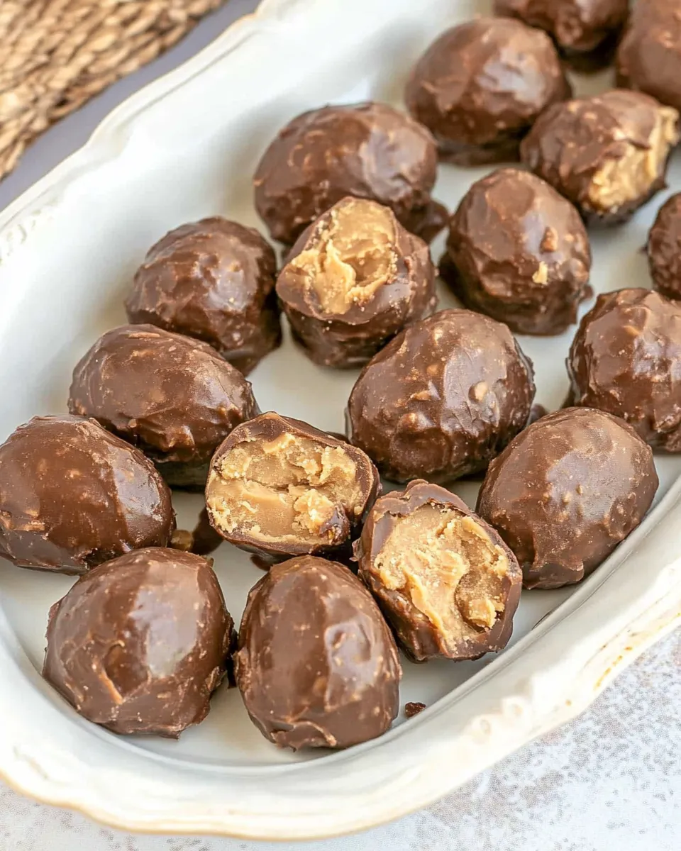 Delicious Reeses Peanut Butter Eggs plate image