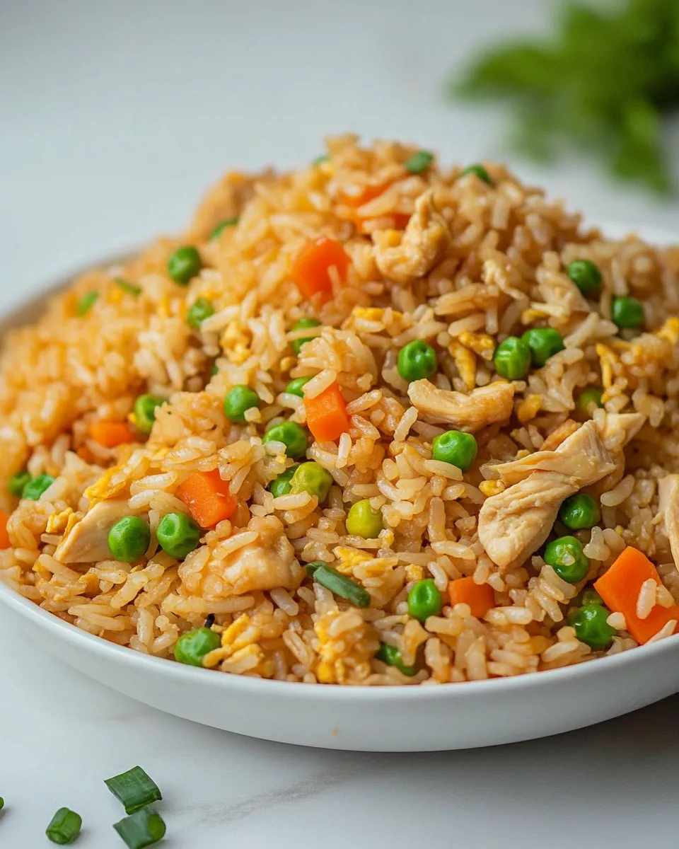 Classic Restaurant-Style Chicken Fried Rice recipe photo