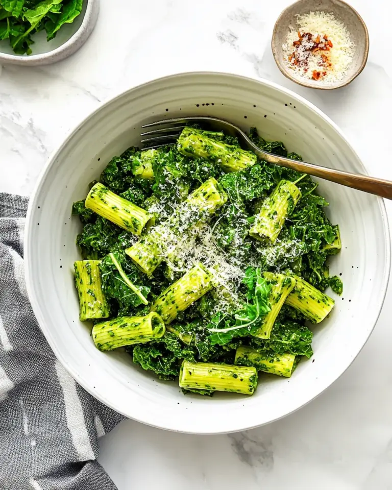 Easy Rigatoni with Easy Kale Sauce photo
