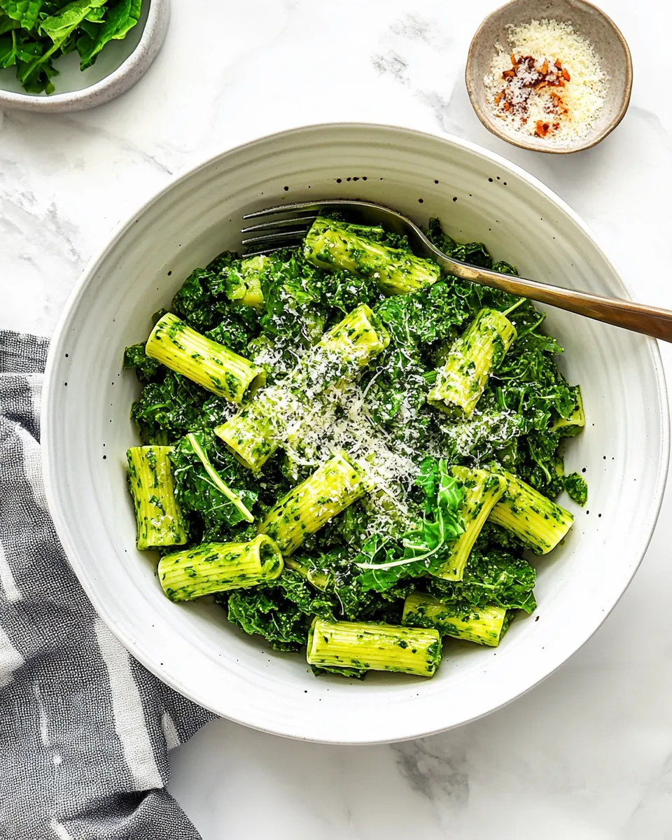 Easy Rigatoni with Easy Kale Sauce photo