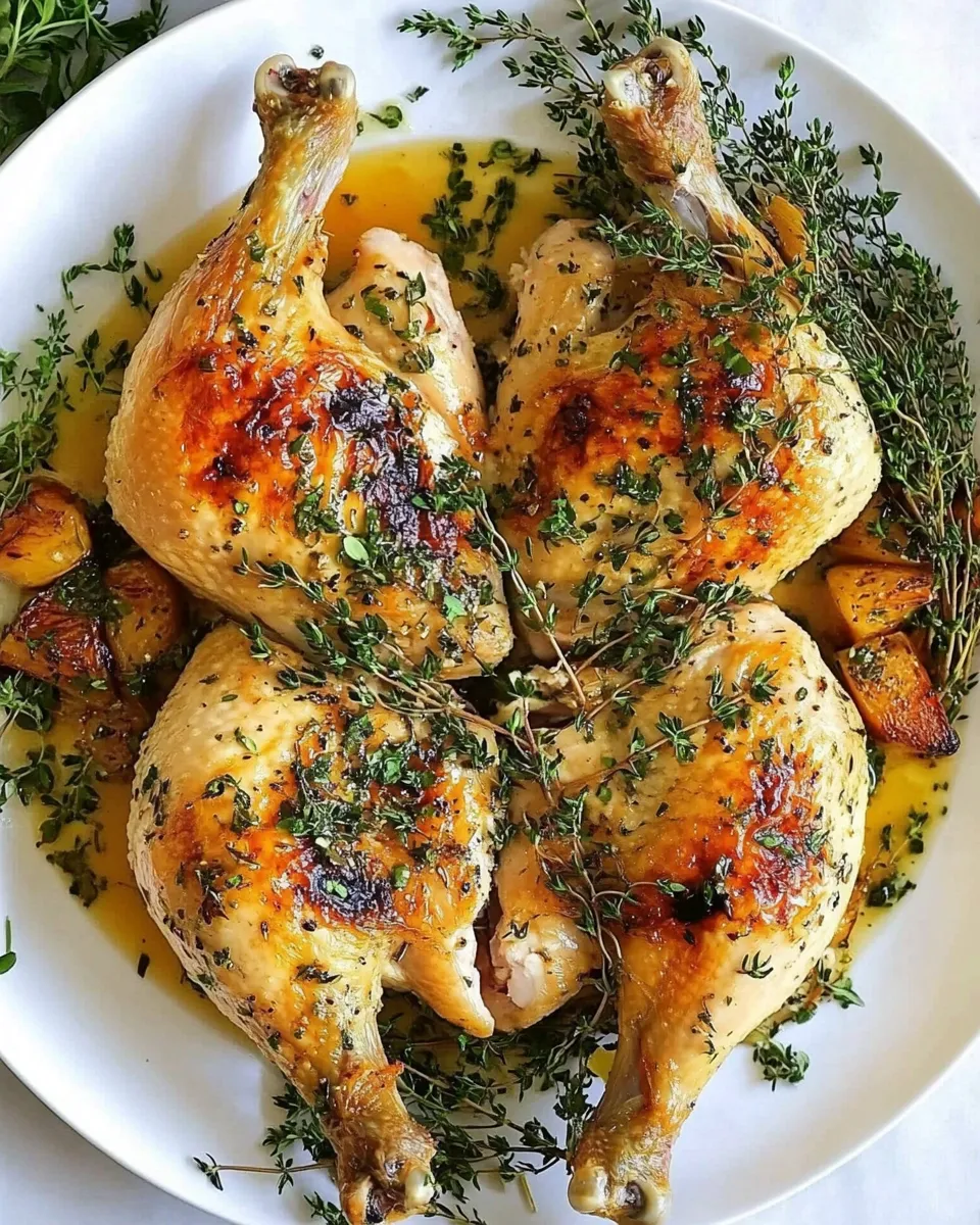 Classic Roast Spatchcock Chicken Recipe image