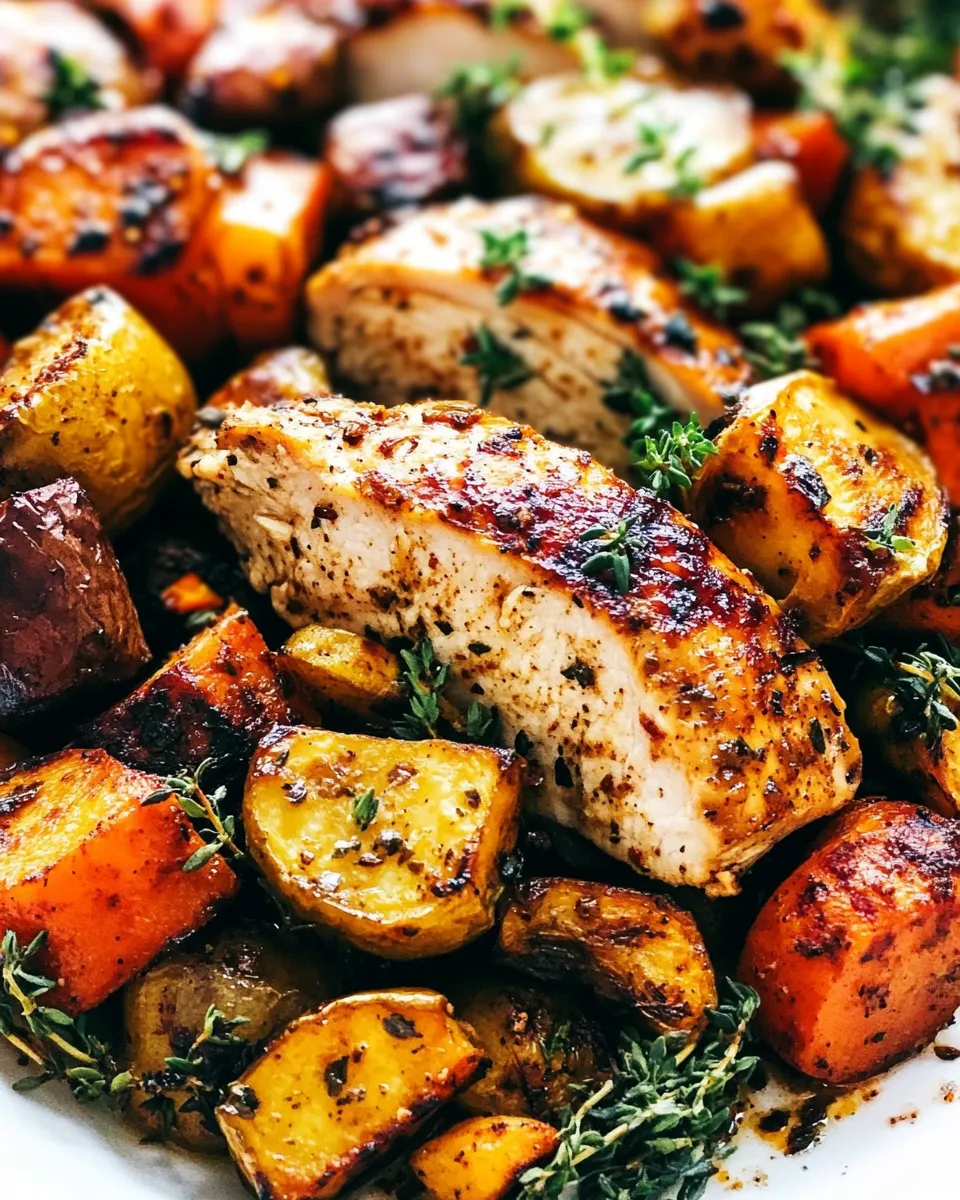 Classic Roasted Chicken and Vegetables image