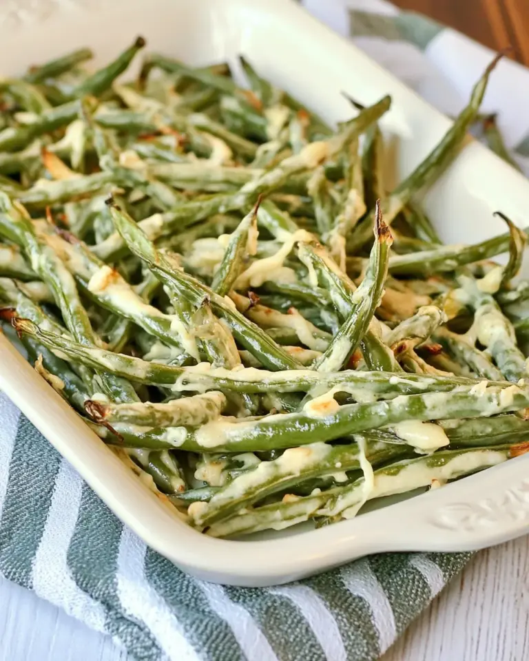 Homemade Roasted Green Beans with Parmesan and Garlic recipe photo