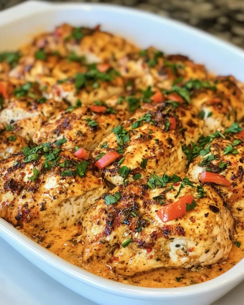 Classic Roasted Red Pepper Chicken image