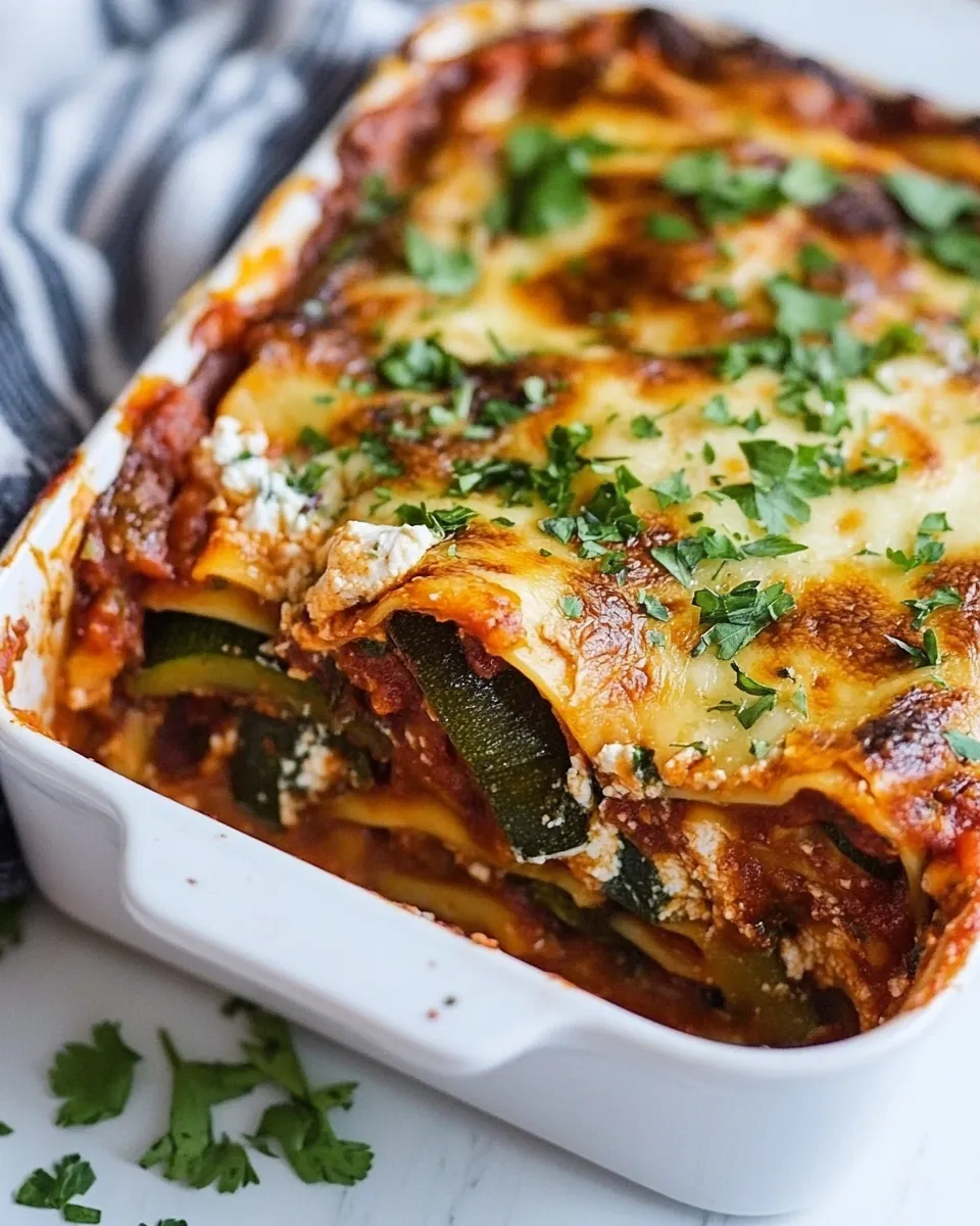 Best Roasted Vegetable Lasagna with Burrata. picture