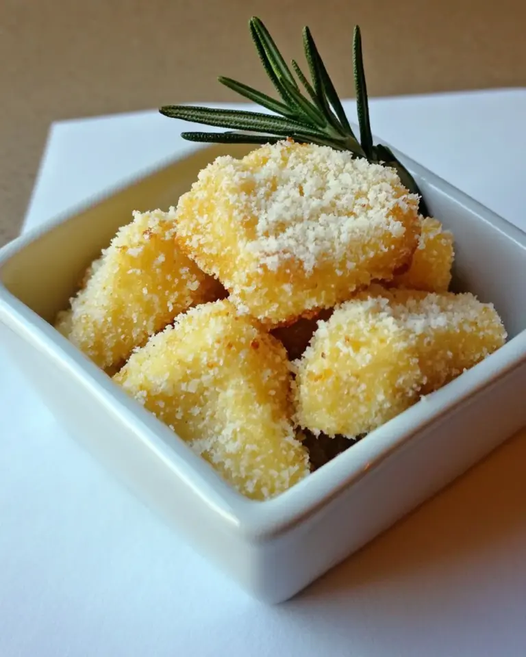 Homemade Rosemary Parmesan Chicken Nuggets photo