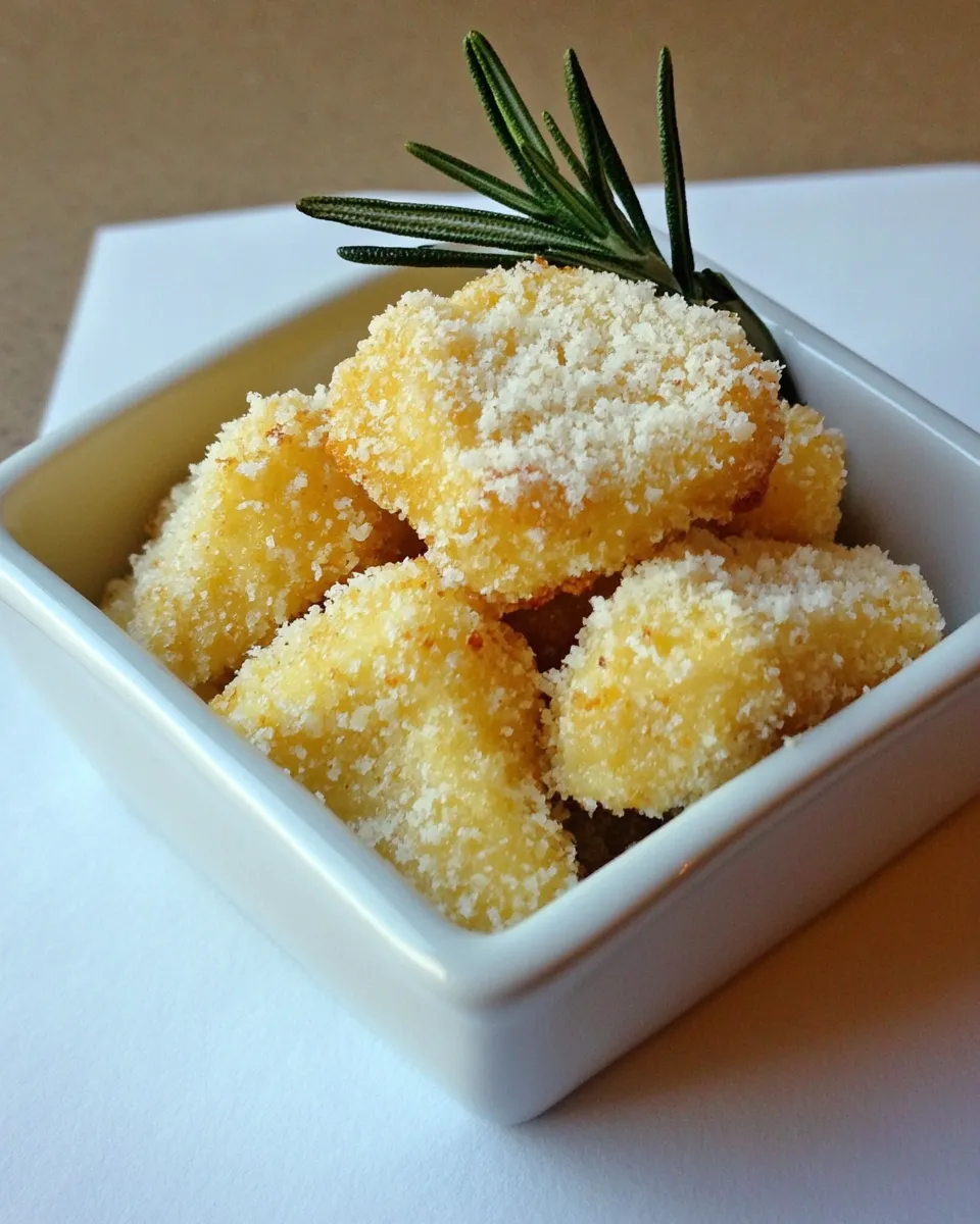 Homemade Rosemary Parmesan Chicken Nuggets photo