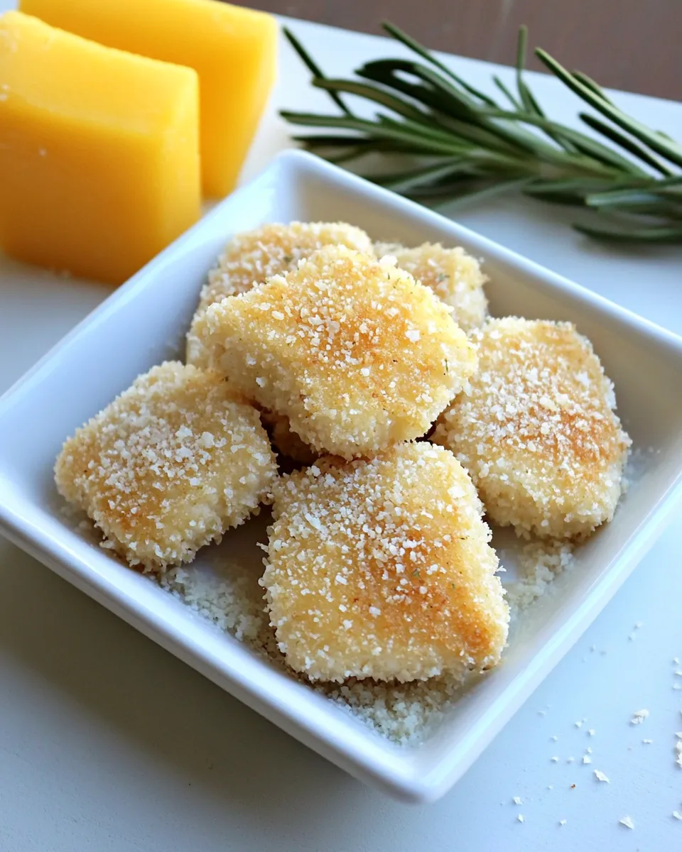 Delicious Rosemary Parmesan Chicken Nuggets image