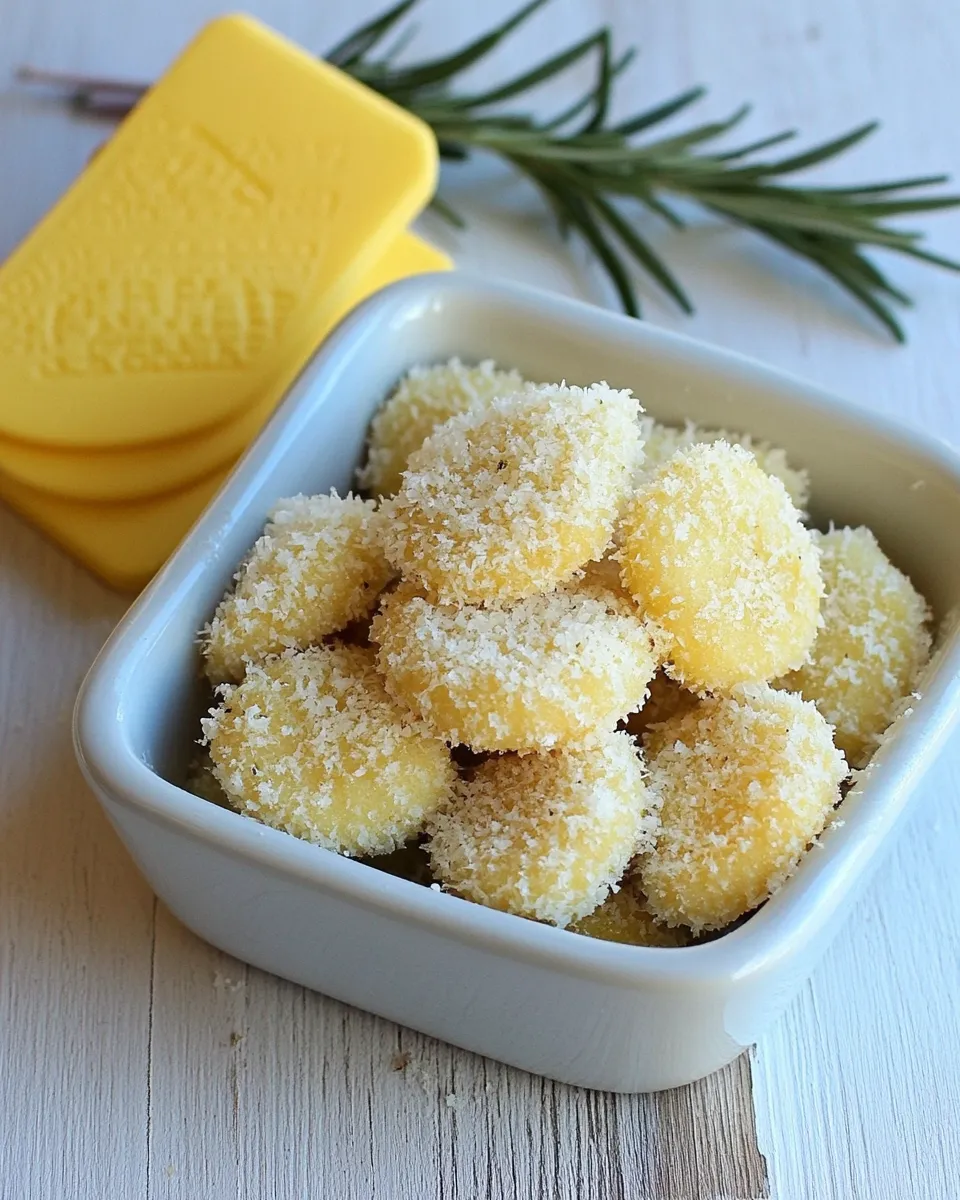 Easy Rosemary Parmesan Chicken Nuggets recipe photo