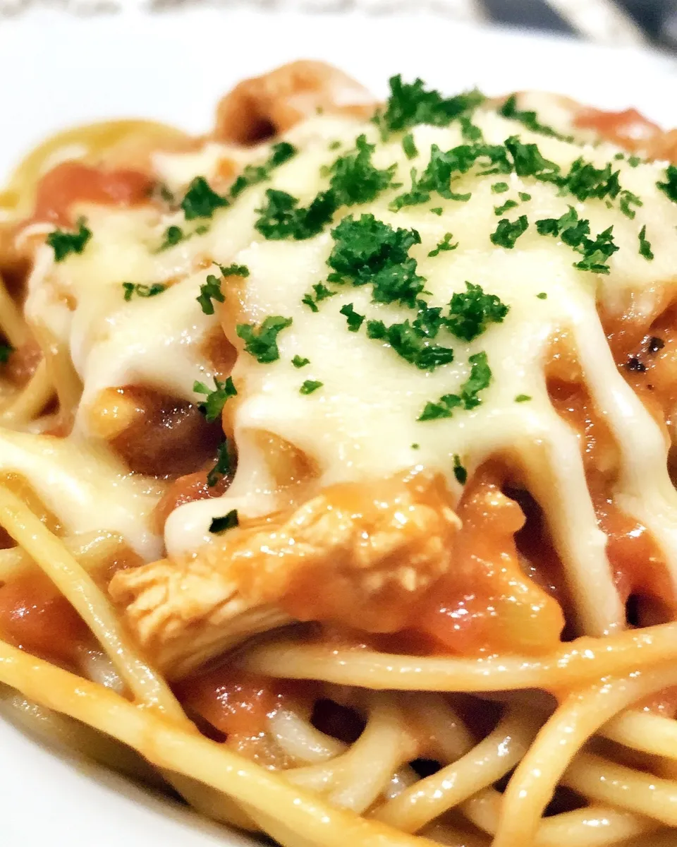 Easy Rotel Chicken Spaghetti photo