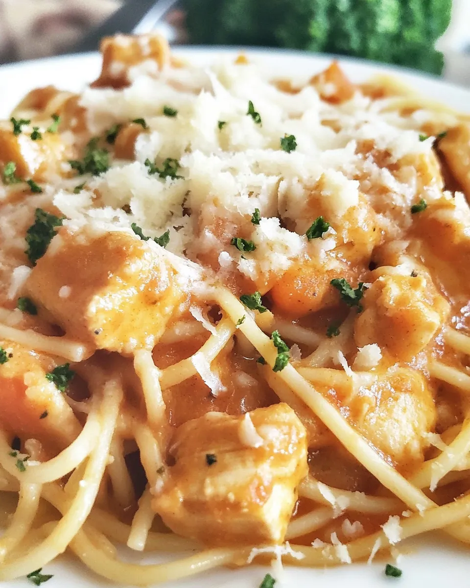 Quick Rotel Chicken Spaghetti recipe photo