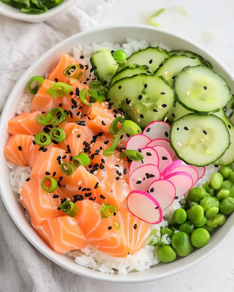 Homemade Salmon Bowl Recipe photo