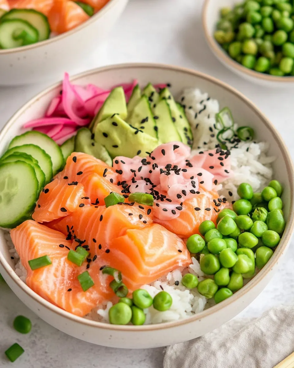 Easy Salmon Bowl Recipe recipe photo