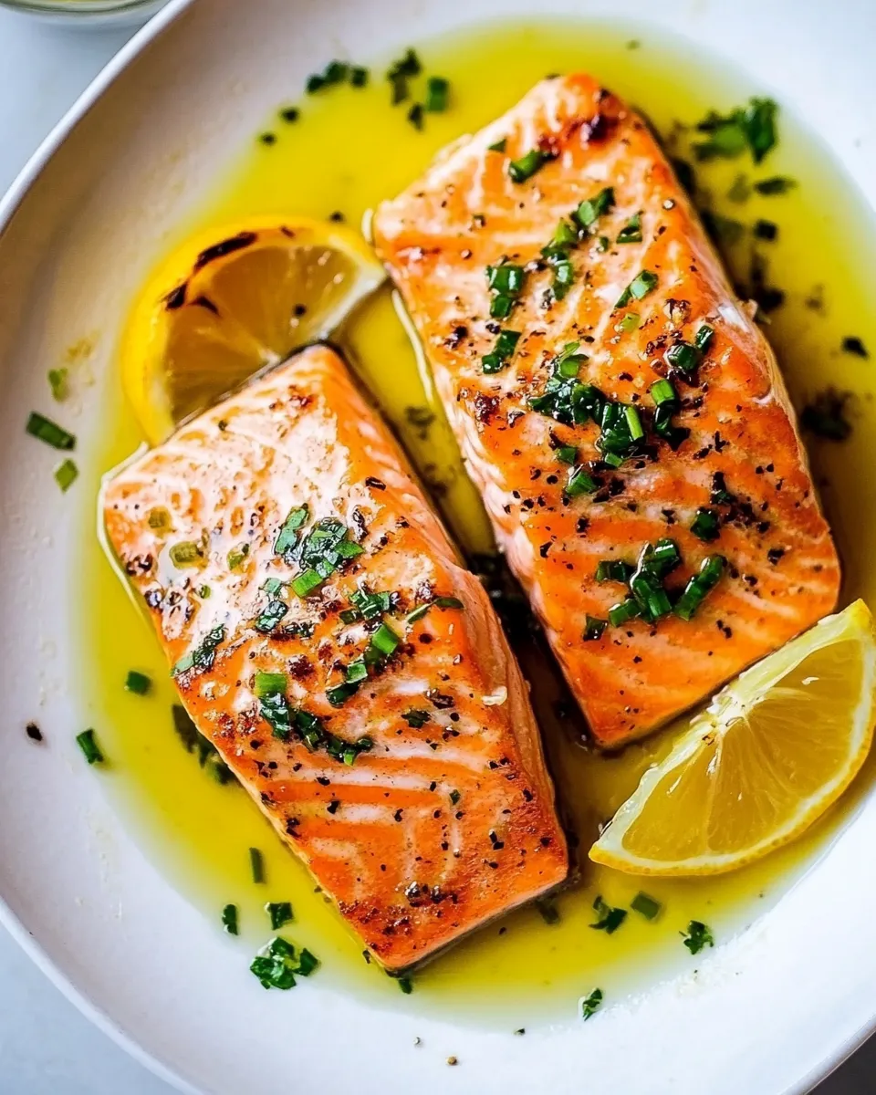 Classic Salmon Meuniere recipe image
