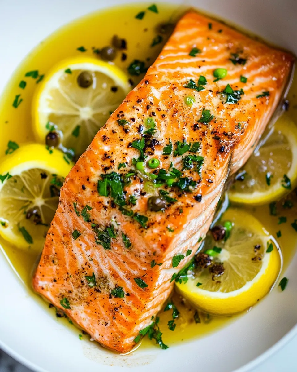 Easy Salmon Meuniere dish photo