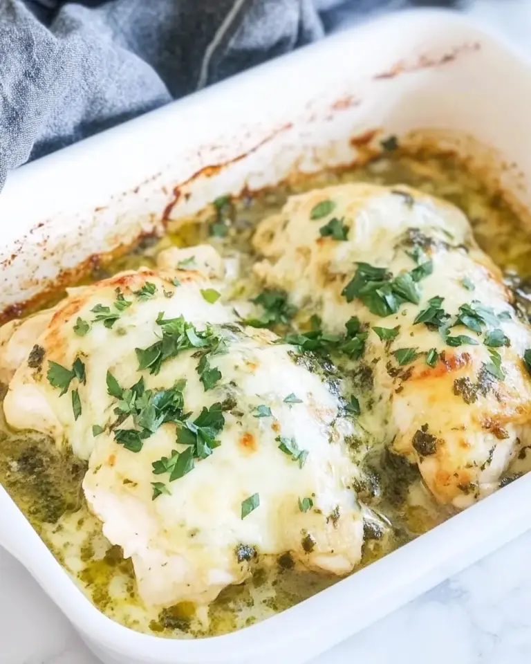 Homemade Salsa Verde Chicken Bake photo