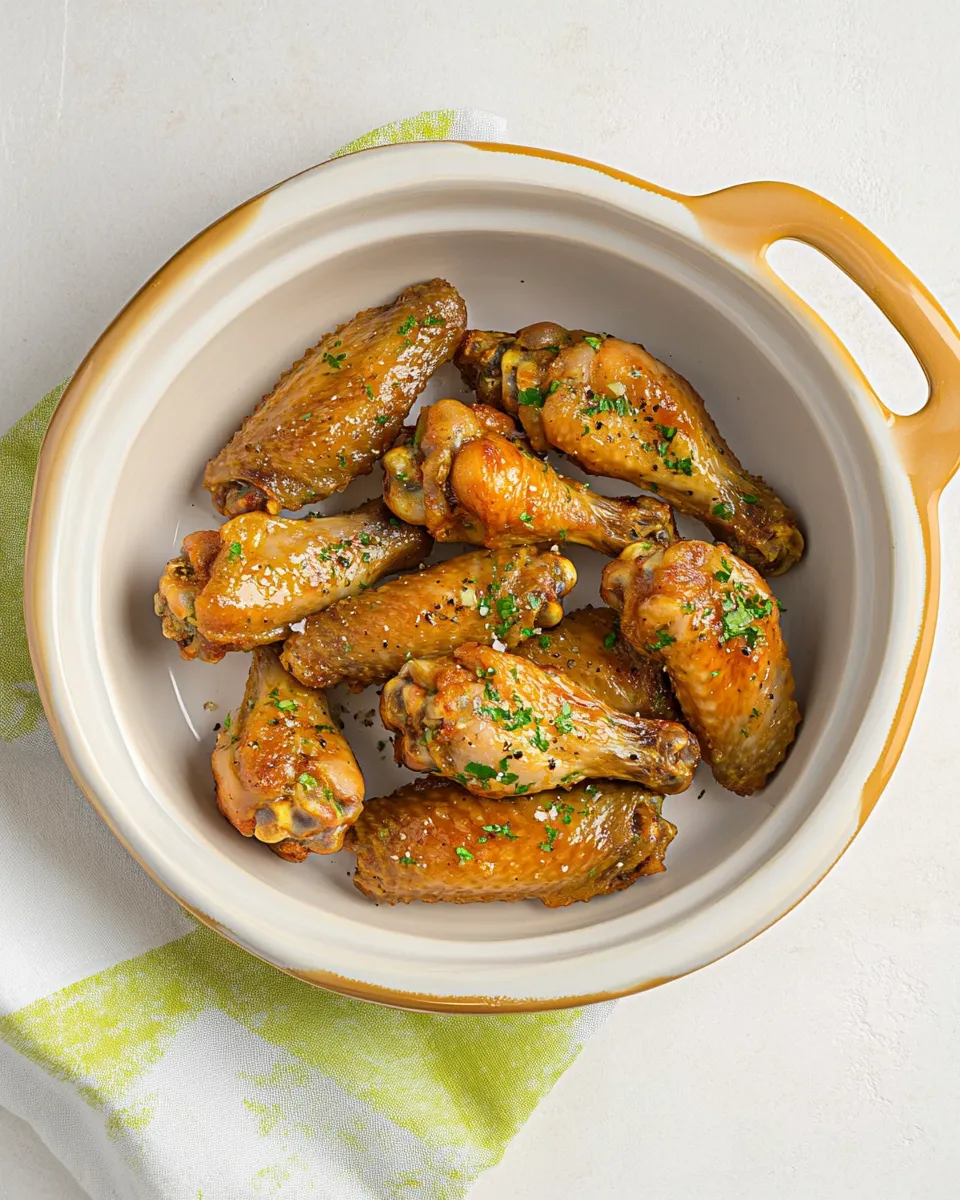 Easy Salt-and-Pepper Chicken Wings recipe photo