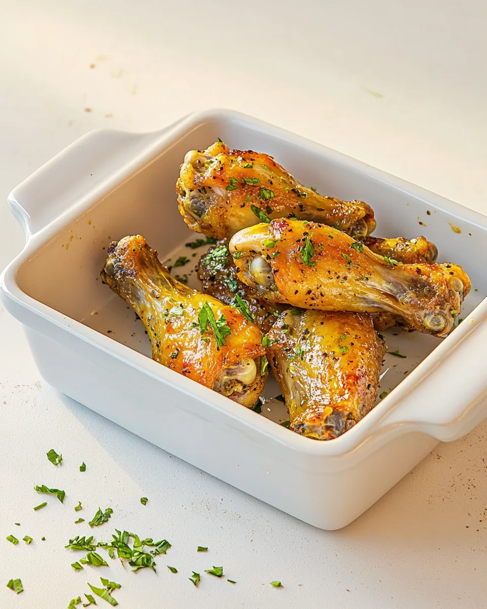 Delicious Salt-and-Pepper Chicken Wings shot