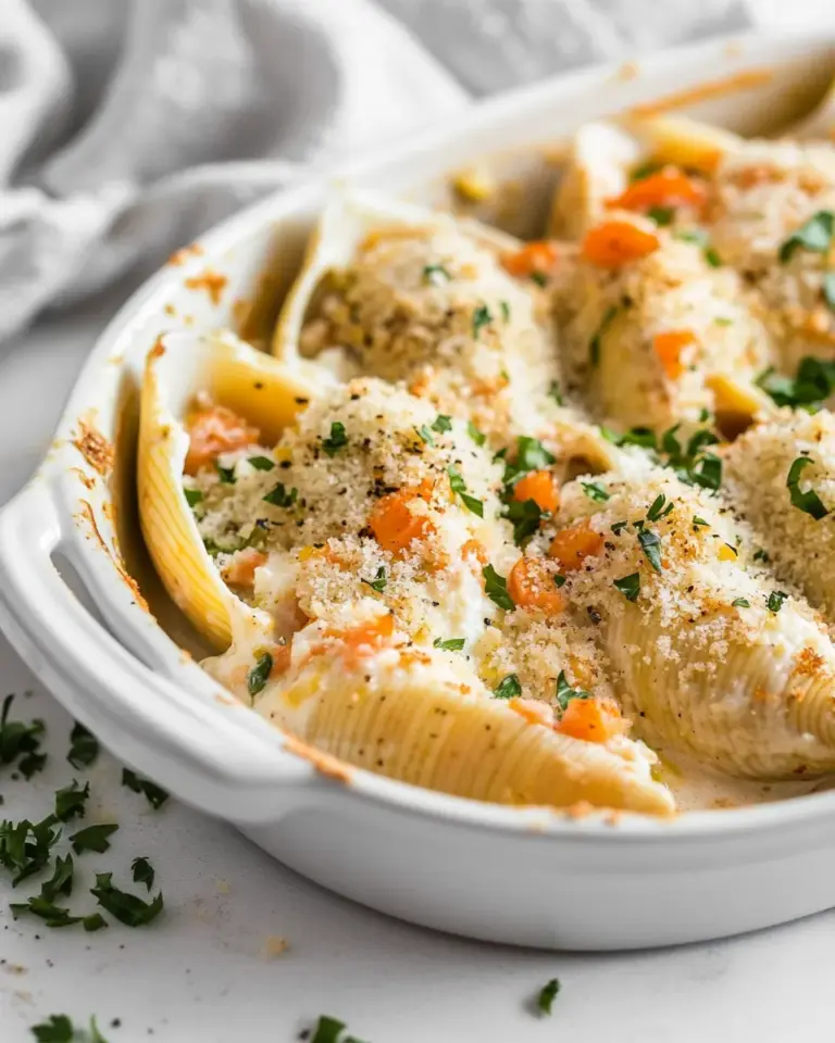 Homemade Seafood Stuffed Shells photo