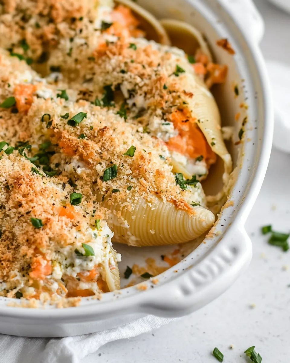 Easy Seafood Stuffed Shells recipe photo