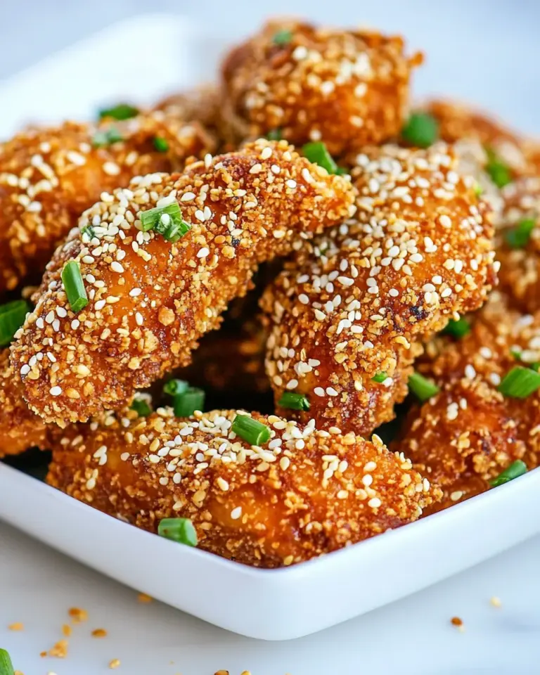 Homemade Sesame Crusted Chicken photo