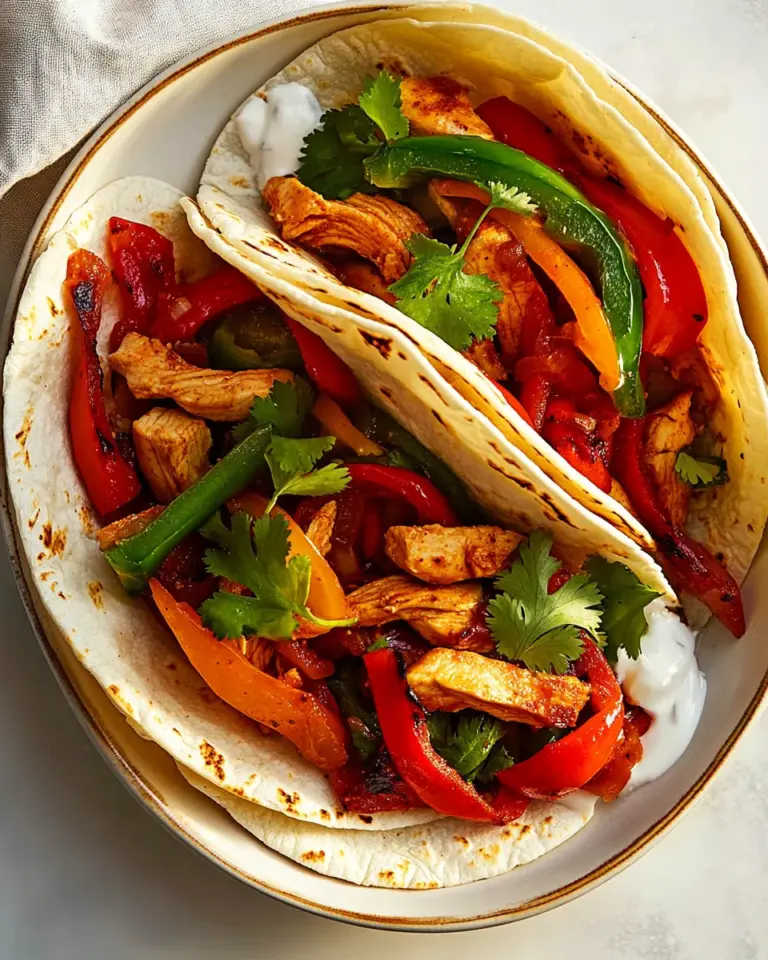 Easy Sheet Pan Chicken Fajitas (For Two!) recipe image