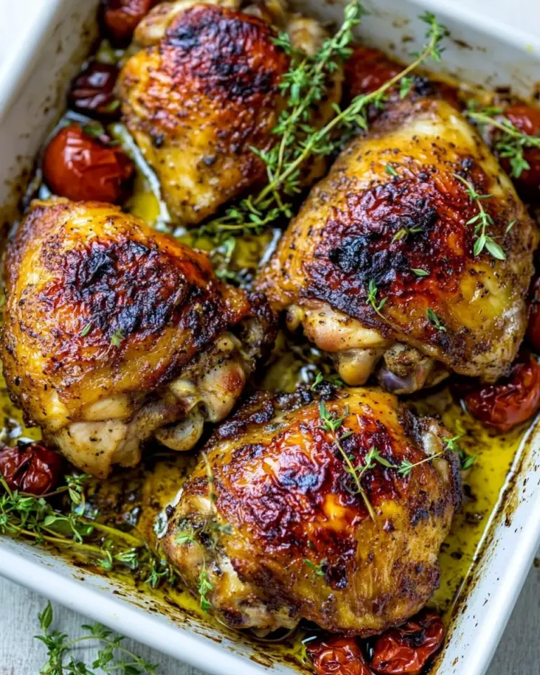 Easy Sheet Pan Chicken Thighs photo