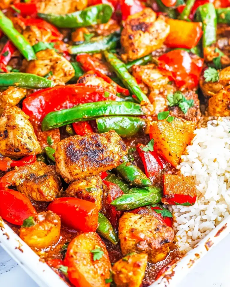 Easy Sheet Pan Curry Chicken and Vegetables photo