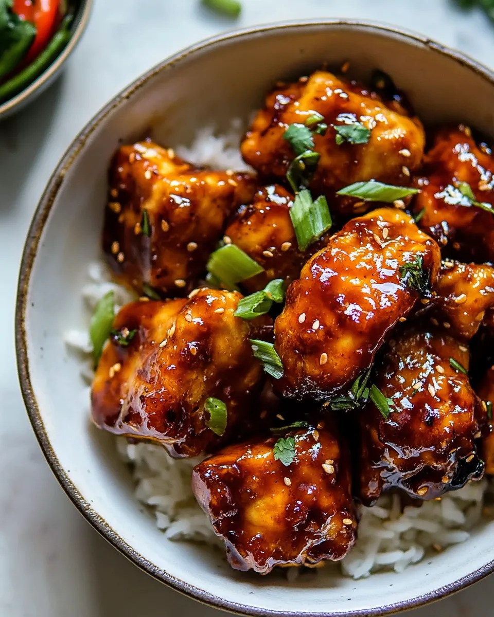 Classic Sheet Pan Sticky Sweet and Sour Chicken. dish photo