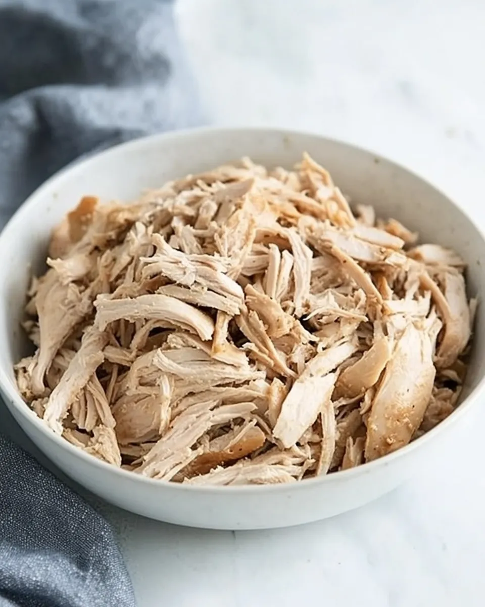 Classic Shredded Chicken Recipe image