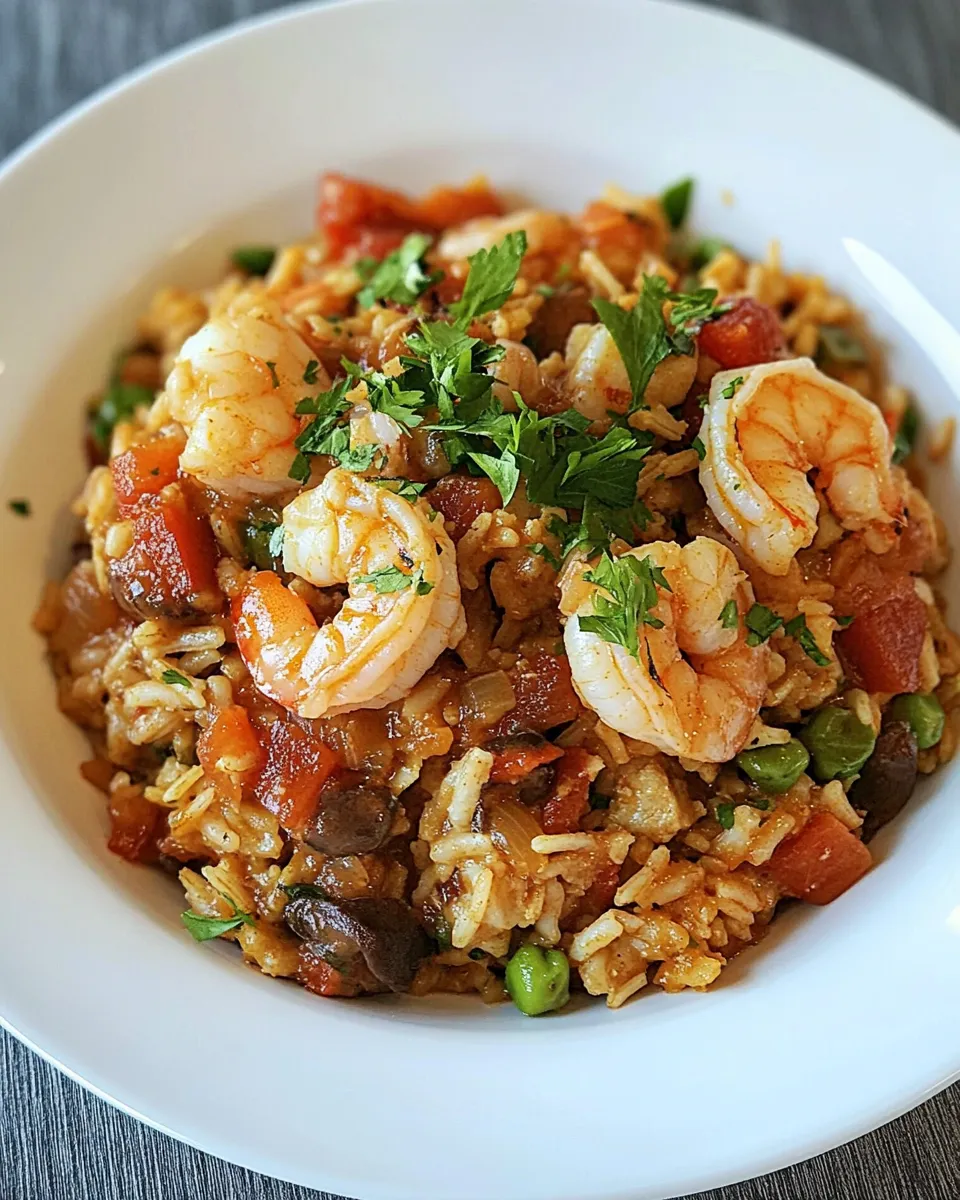 Classic Shrimp Jambalaya recipe photo