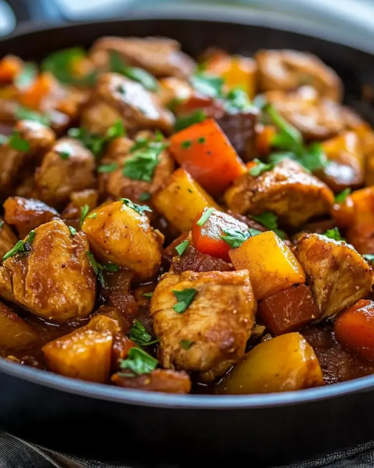 Homemade Skillet Chicken and Veggies photo
