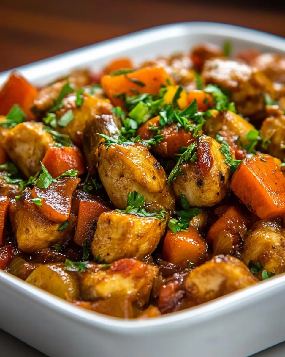 Classic Skillet Chicken and Veggies image