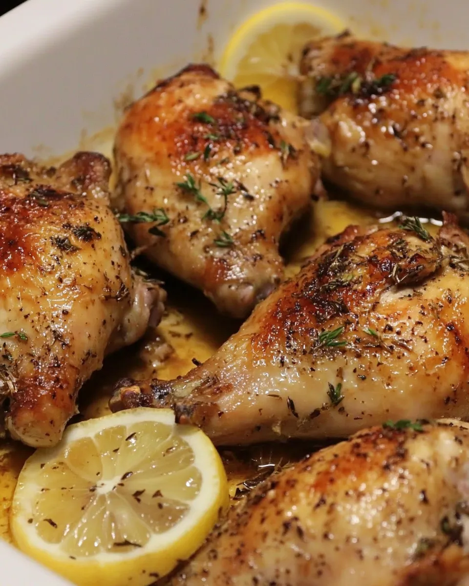 Quick Skillet Chicken with Lemon-Garlic Sauce recipe photo