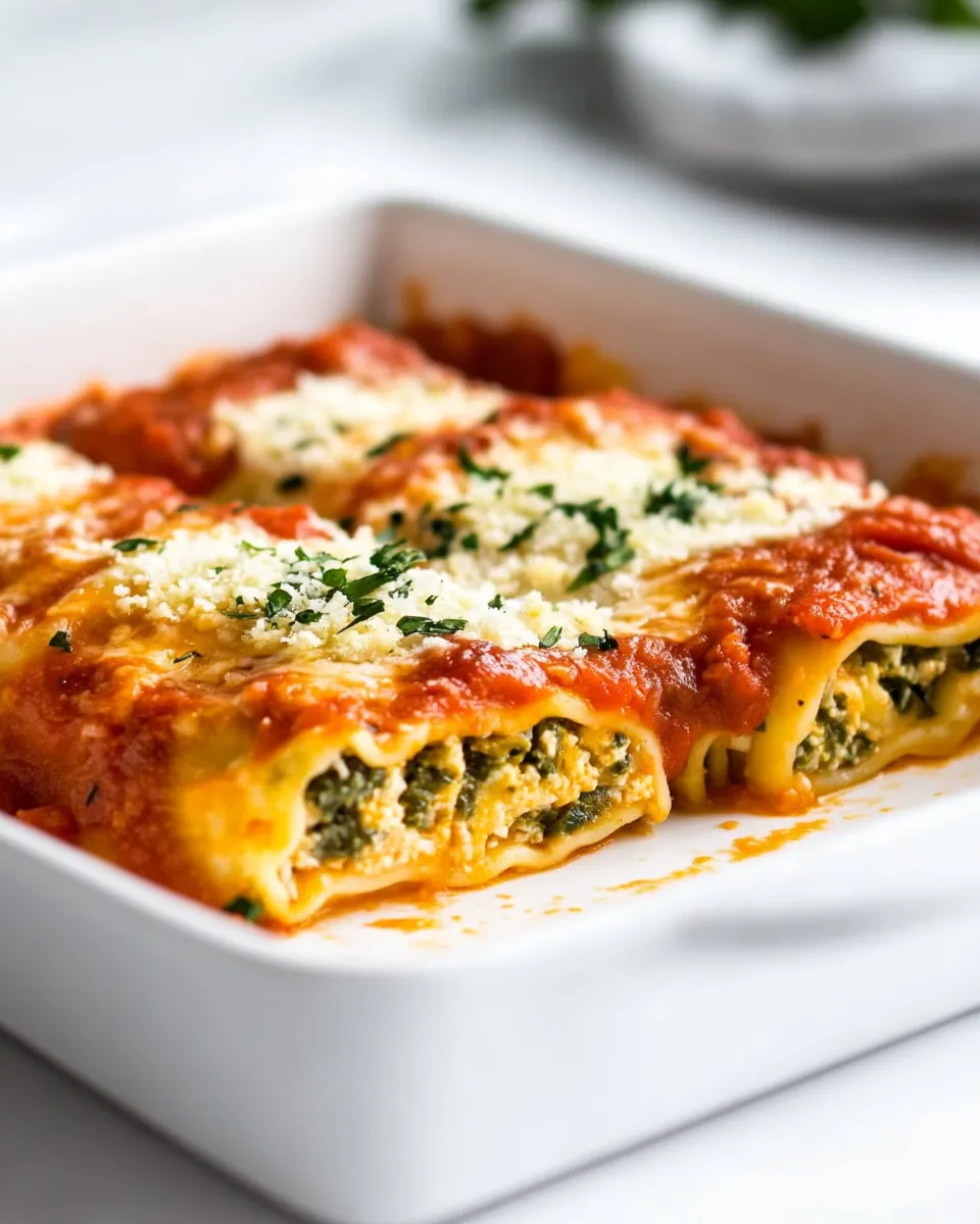 Classic Skinny Lasagna Rolls image