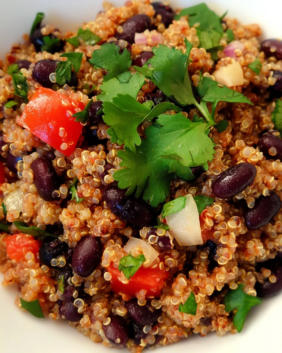 Classic Skinny Quinoa with Black Beans dish photo