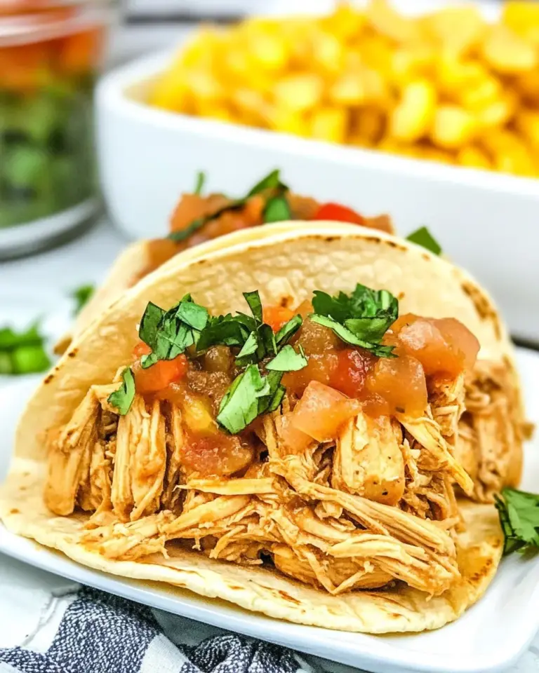 Homemade Slow Cooker Cool Ranch Chicken Tacos photo