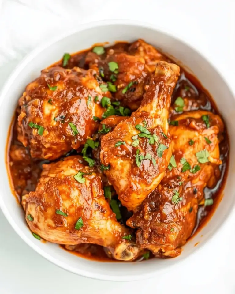 Homemade Slow Cooker Hawaiian Barbecue Chicken photo