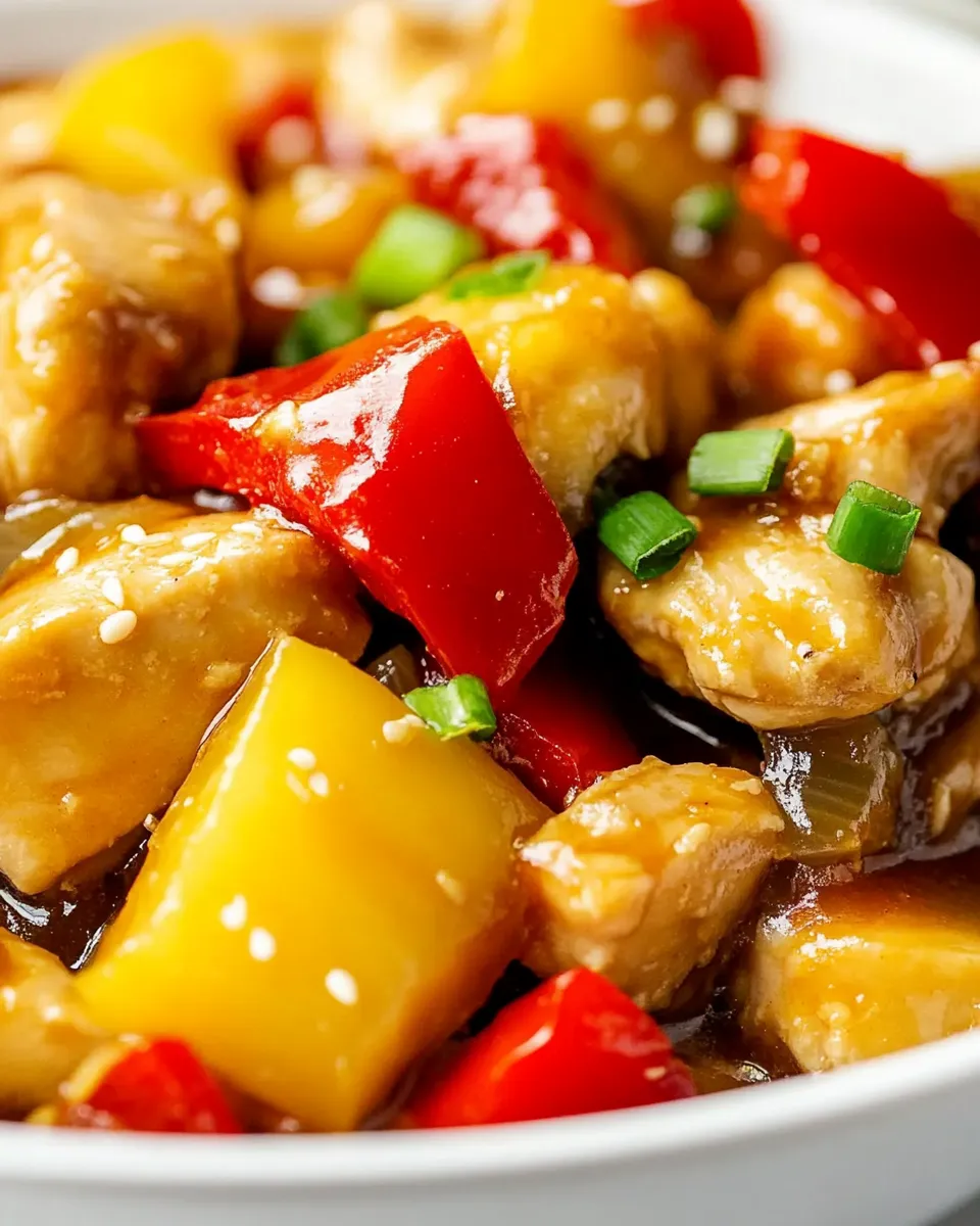 Tasty Slow Cooker Hawaiian Chicken Recipe dish photo