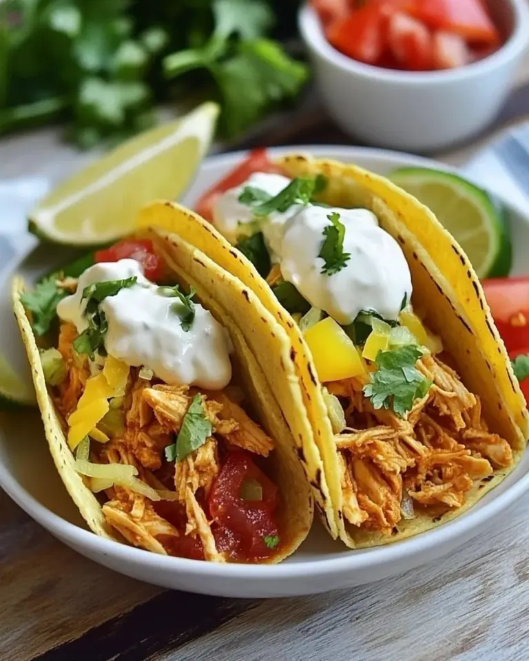 Easy Slow Cooker Protein Chicken Tacos photo