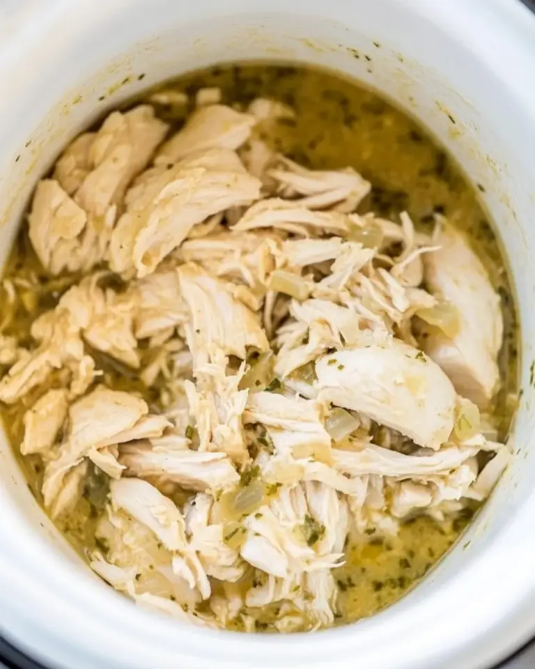 Easy Slow Cooker Salsa Verde Chicken photo