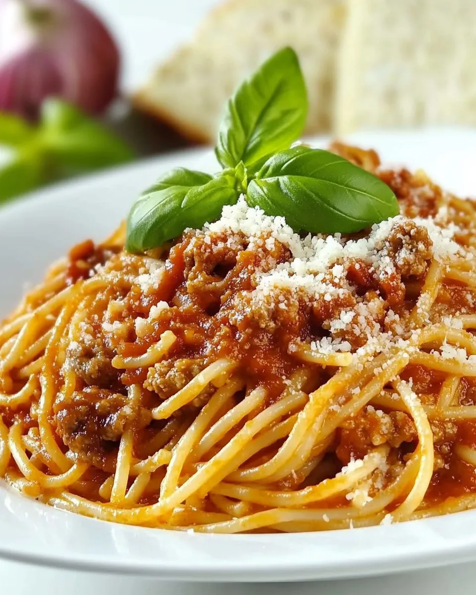 Perfect Slow Cooker Skinny Spaghetti dish photo
