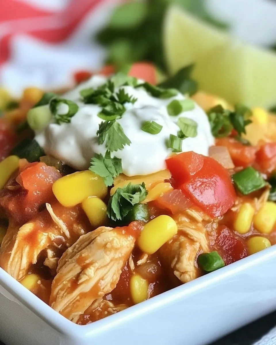 Easy Slow Cooker Tex-Mex Chicken photo