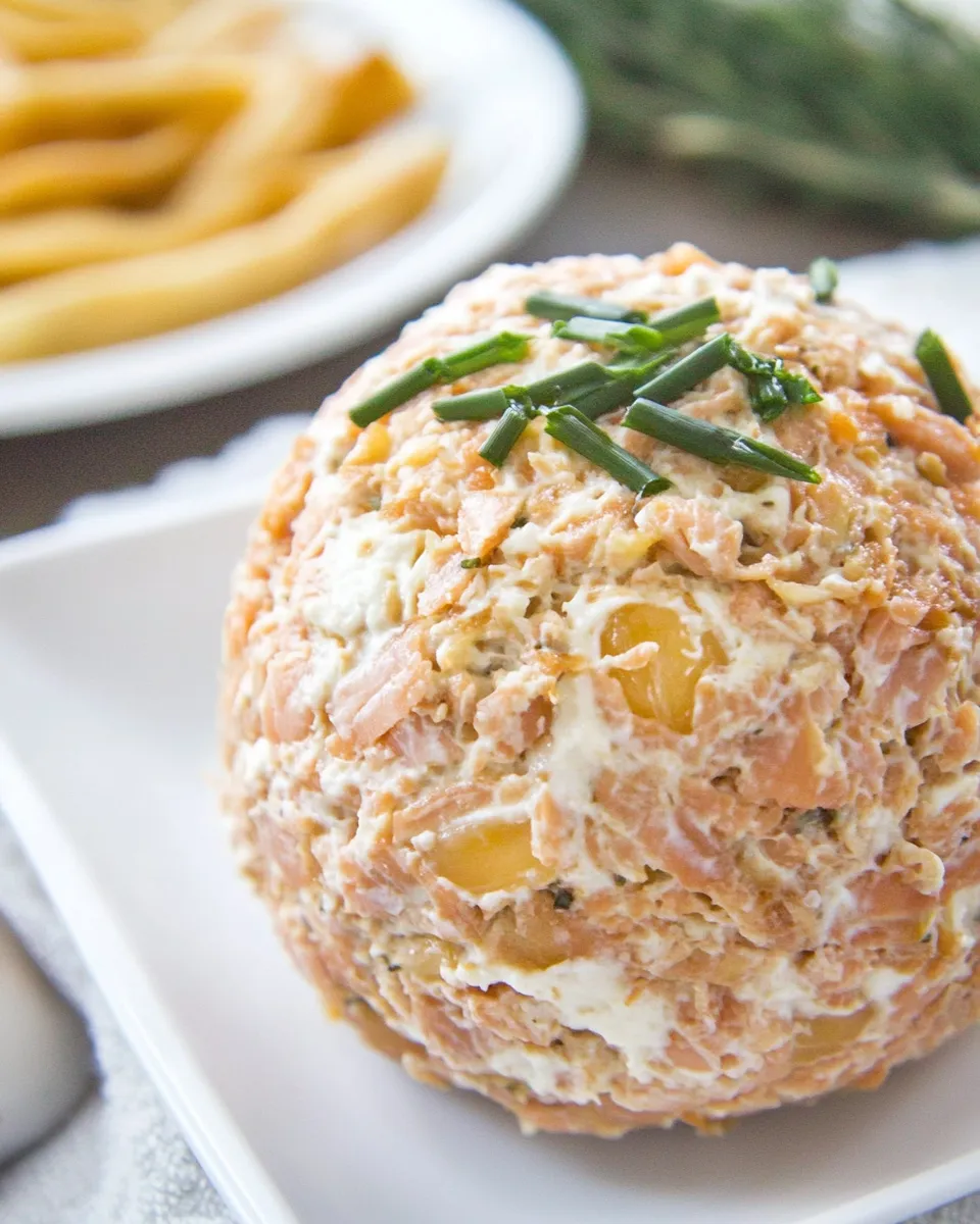 Delicious Smoked Salmon Cream Cheese Ball dish photo