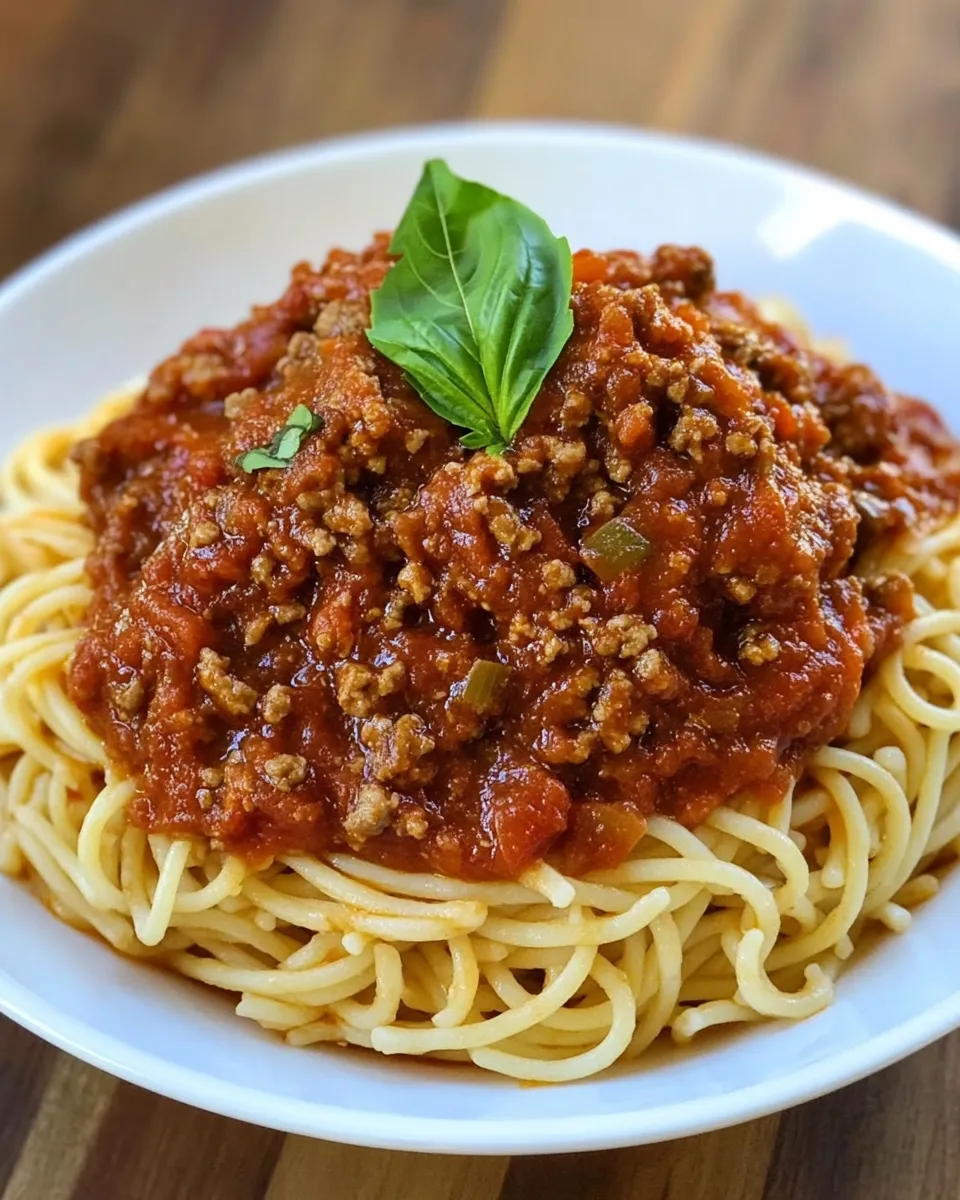 Classic Southern Spaghetti Sauce image
