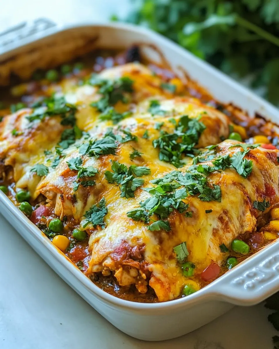 Easy Southwest Chicken Bake dish photo